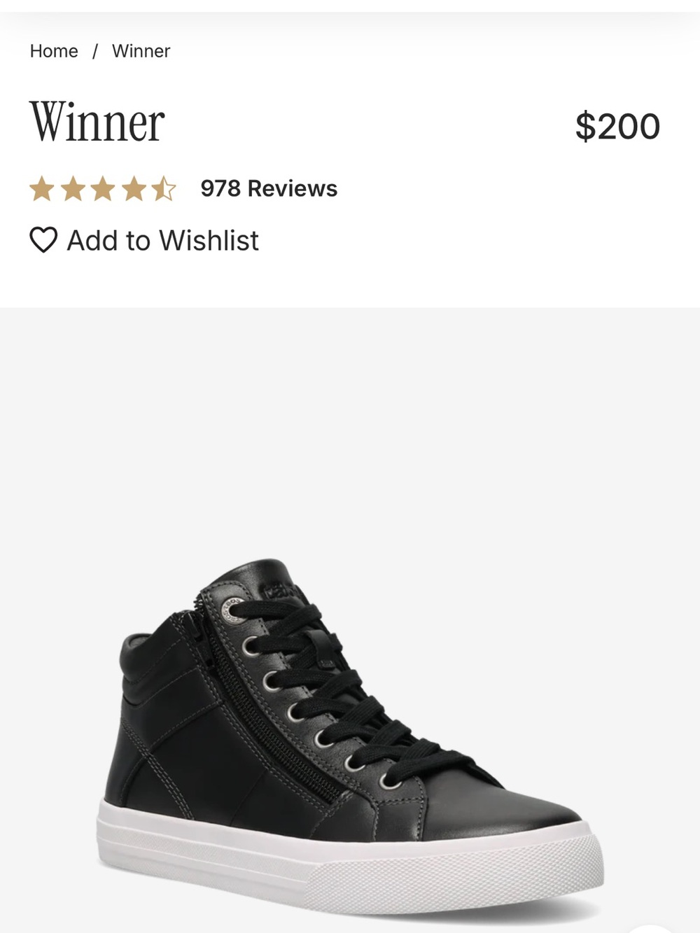 Taos Footwear Winner High-Top